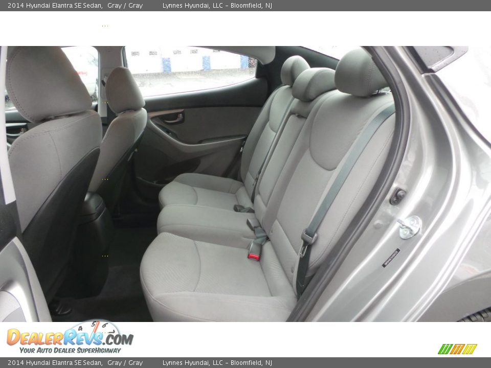 2014 Hyundai Elantra SE Sedan Gray / Gray Photo #10