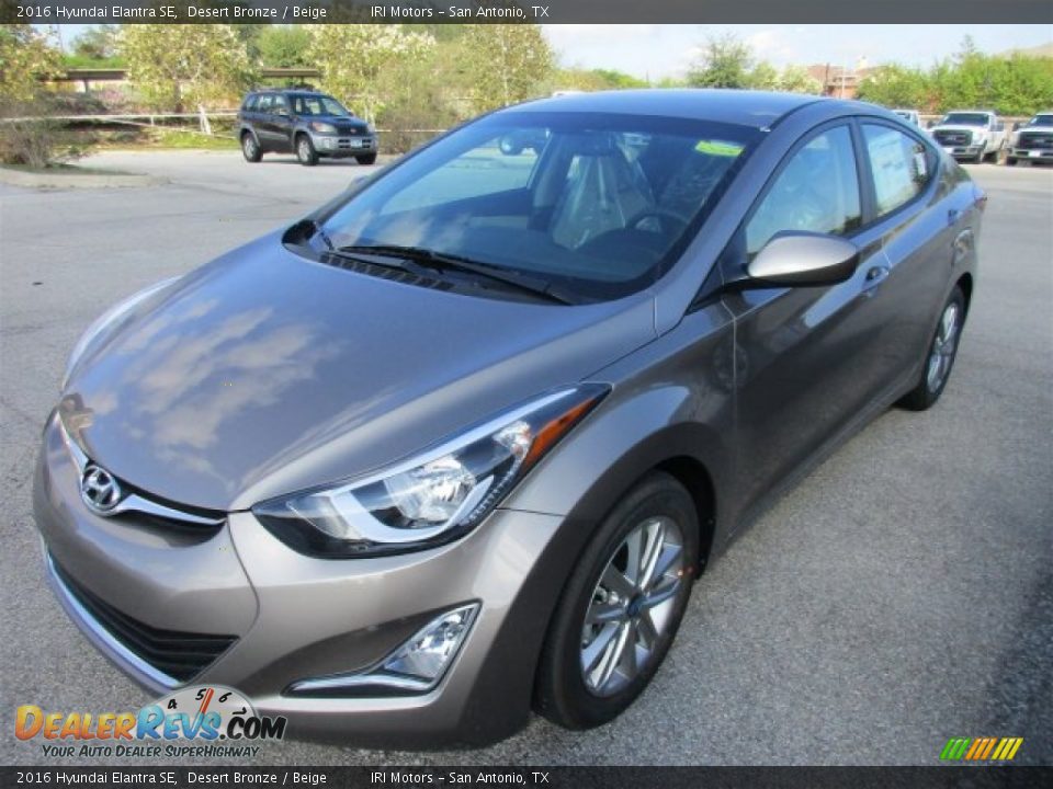 2016 Hyundai Elantra SE Desert Bronze / Beige Photo #2