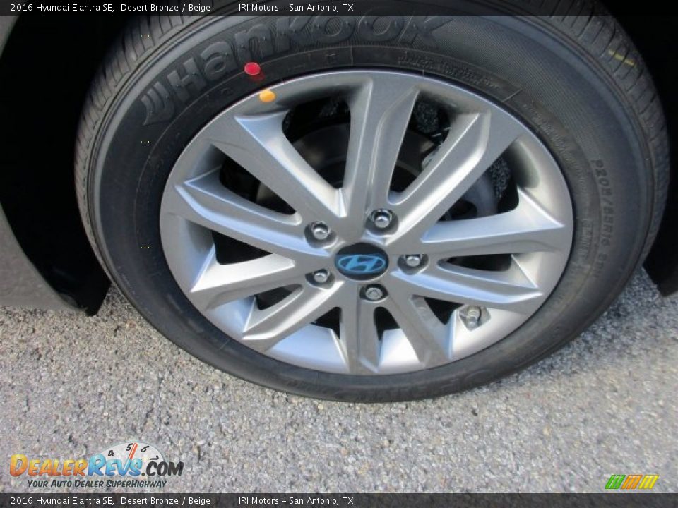 2016 Hyundai Elantra SE Desert Bronze / Beige Photo #3