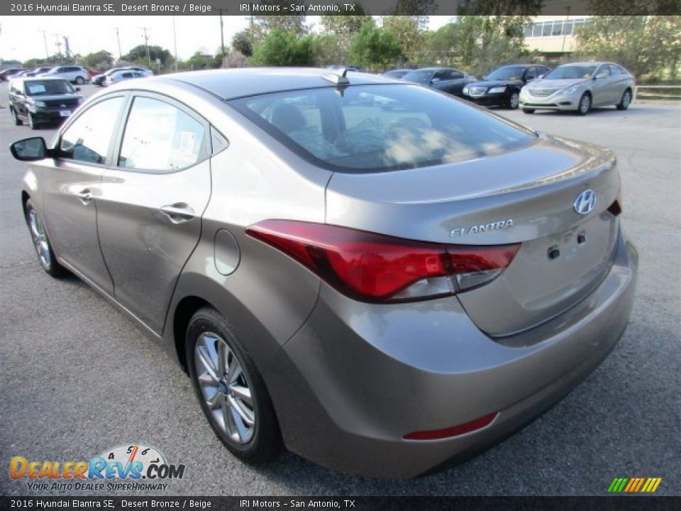 2016 Hyundai Elantra SE Desert Bronze / Beige Photo #4