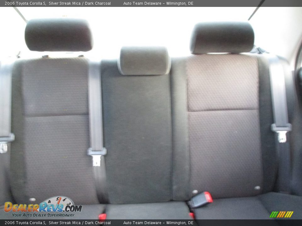 2006 Toyota Corolla S Silver Streak Mica / Dark Charcoal Photo #20