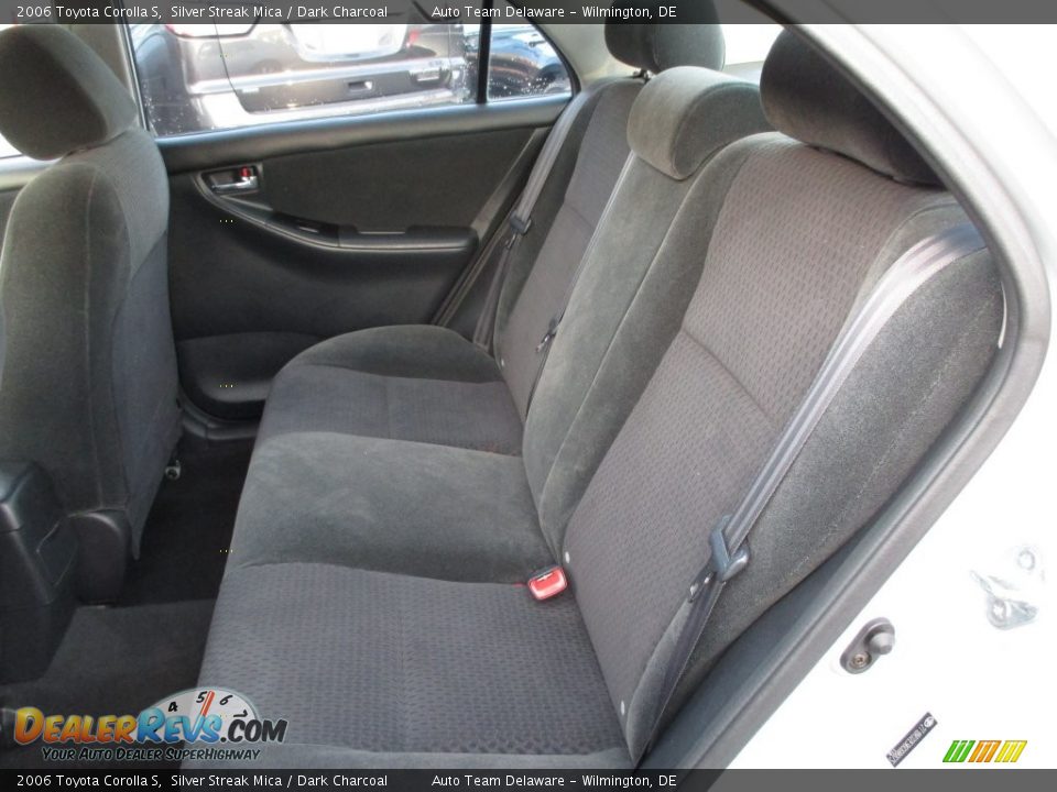 2006 Toyota Corolla S Silver Streak Mica / Dark Charcoal Photo #21
