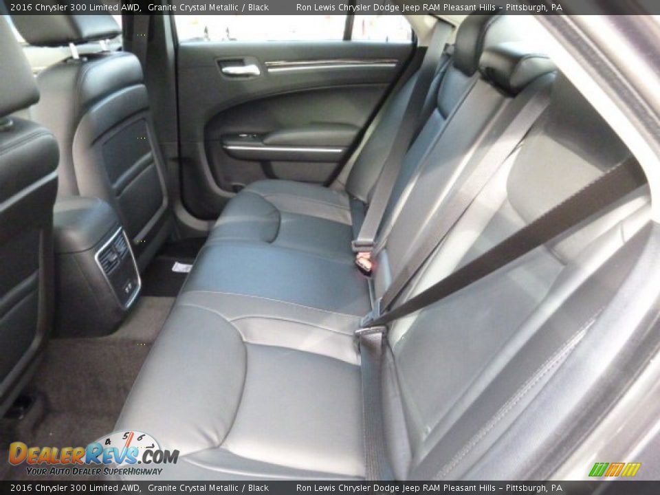 Rear Seat of 2016 Chrysler 300 Limited AWD Photo #10