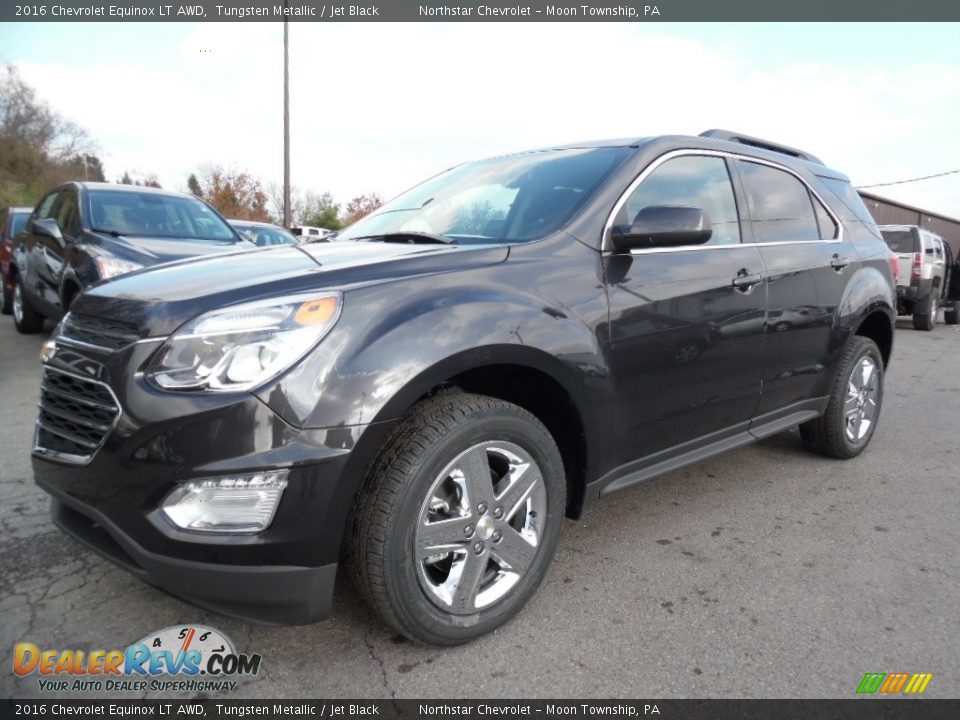 2016 Chevrolet Equinox LT AWD Tungsten Metallic / Jet Black Photo #1
