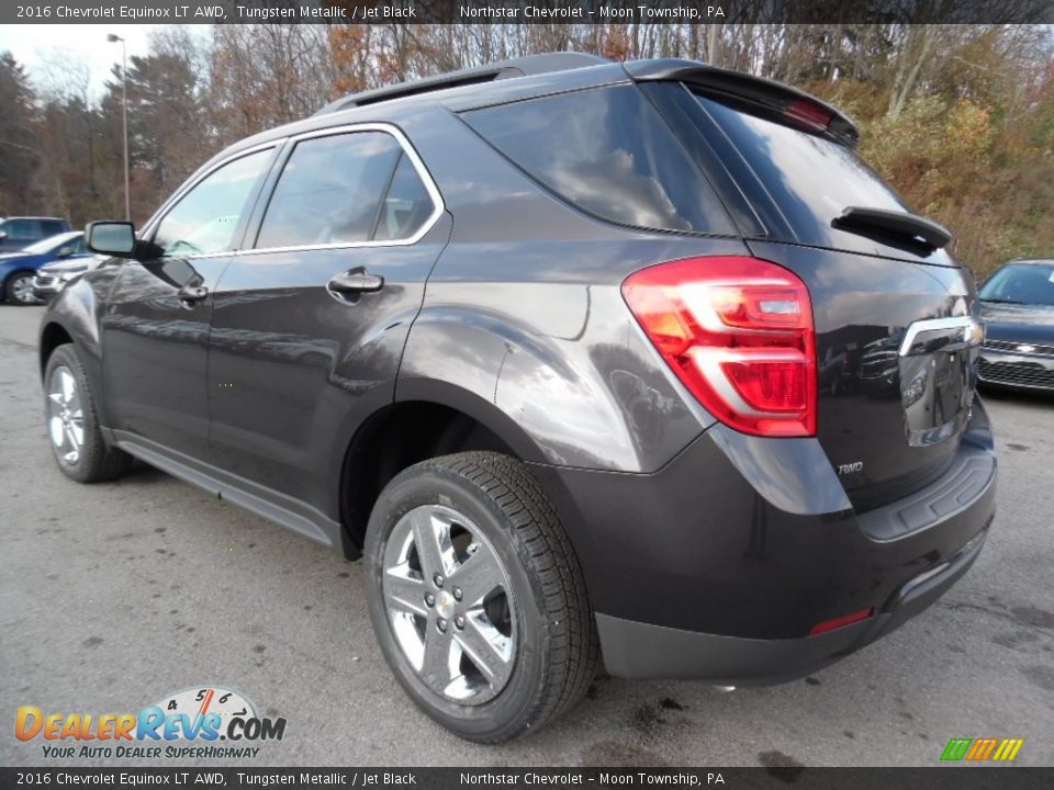 2016 Chevrolet Equinox LT AWD Tungsten Metallic / Jet Black Photo #7