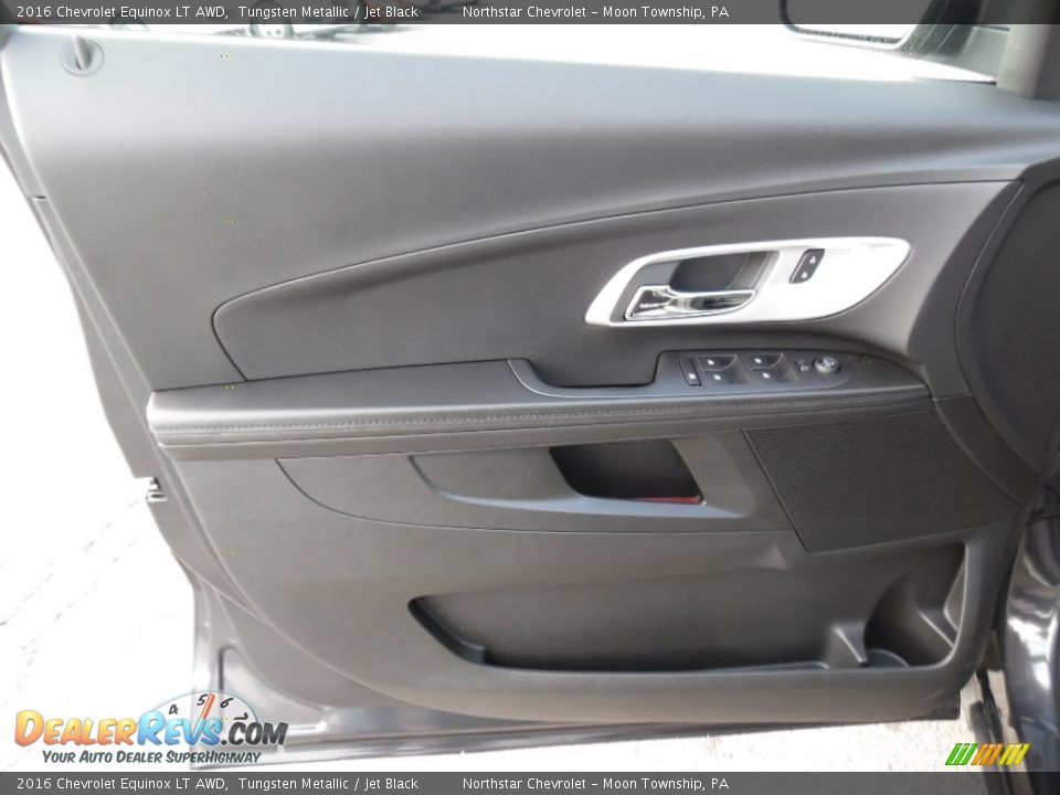 2016 Chevrolet Equinox LT AWD Tungsten Metallic / Jet Black Photo #13