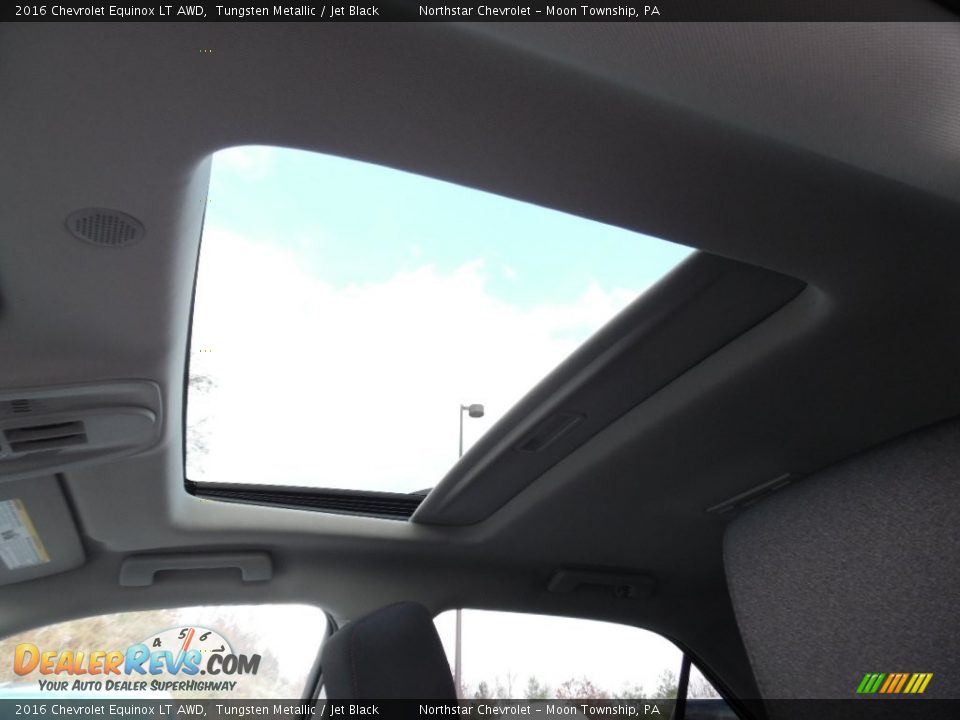 2016 Chevrolet Equinox LT AWD Tungsten Metallic / Jet Black Photo #16