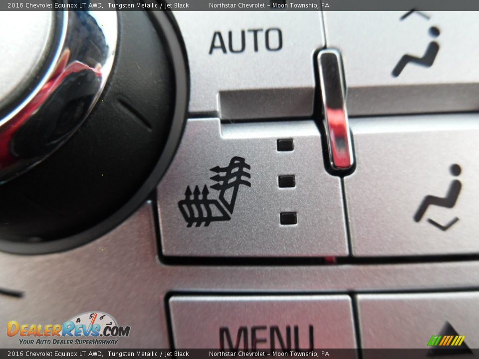 2016 Chevrolet Equinox LT AWD Tungsten Metallic / Jet Black Photo #18