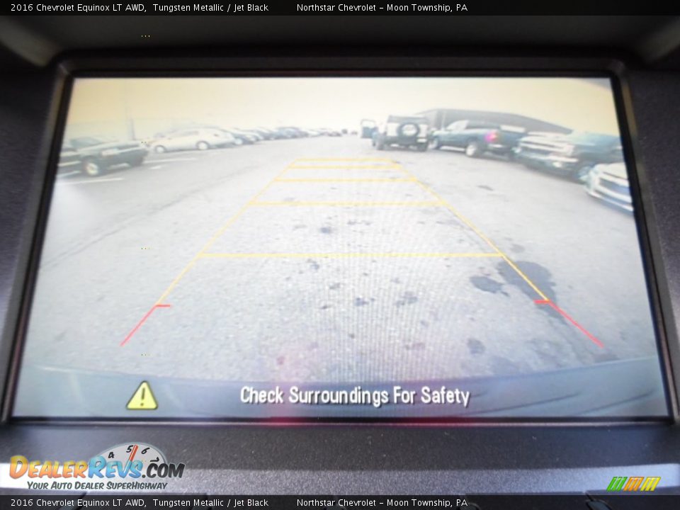 2016 Chevrolet Equinox LT AWD Tungsten Metallic / Jet Black Photo #19