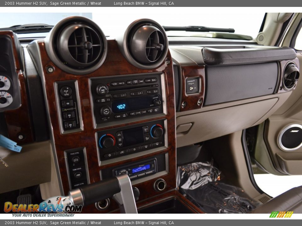 2003 Hummer H2 SUV Sage Green Metallic / Wheat Photo #19