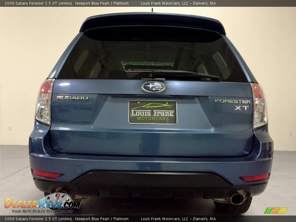 2009 Subaru Forester 2.5 XT Limited Newport Blue Pearl / Platinum Photo #28