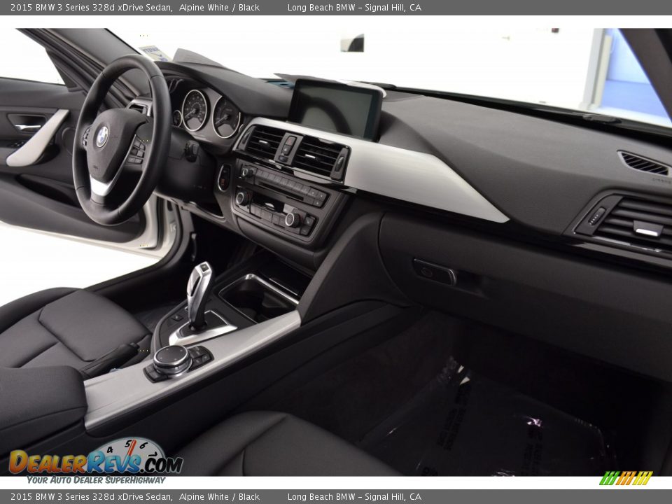 2015 BMW 3 Series 328d xDrive Sedan Alpine White / Black Photo #12