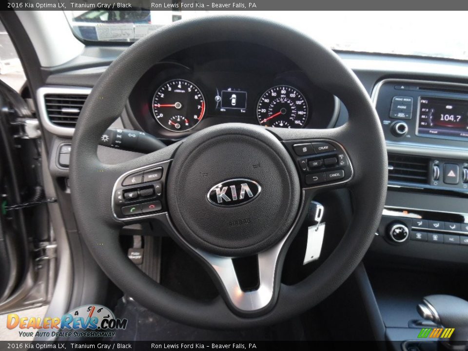 2016 Kia Optima LX Steering Wheel Photo #15