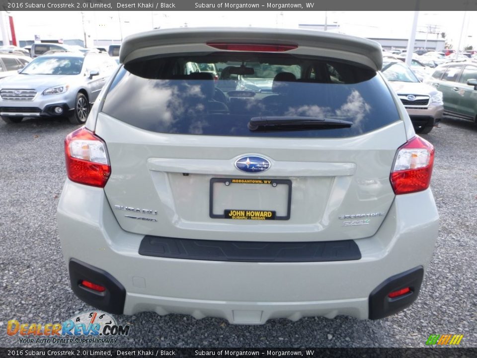 2016 Subaru Crosstrek 2.0i Limited Desert Khaki / Black Photo #5