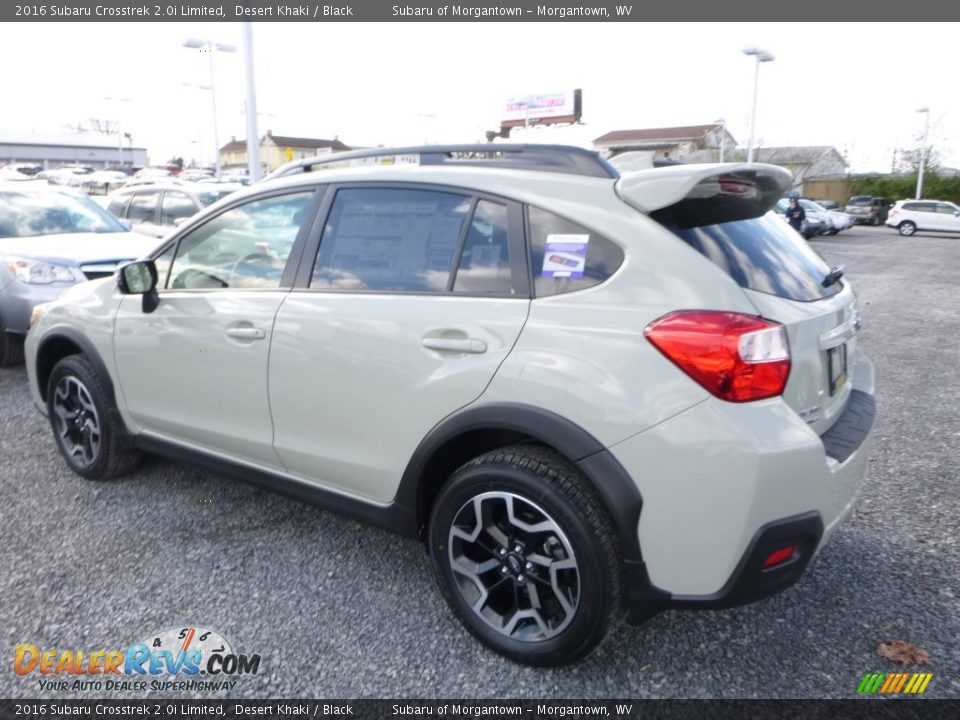 2016 Subaru Crosstrek 2.0i Limited Desert Khaki / Black Photo #6
