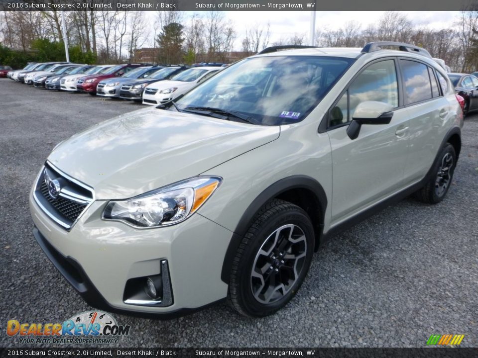 2016 Subaru Crosstrek 2.0i Limited Desert Khaki / Black Photo #8