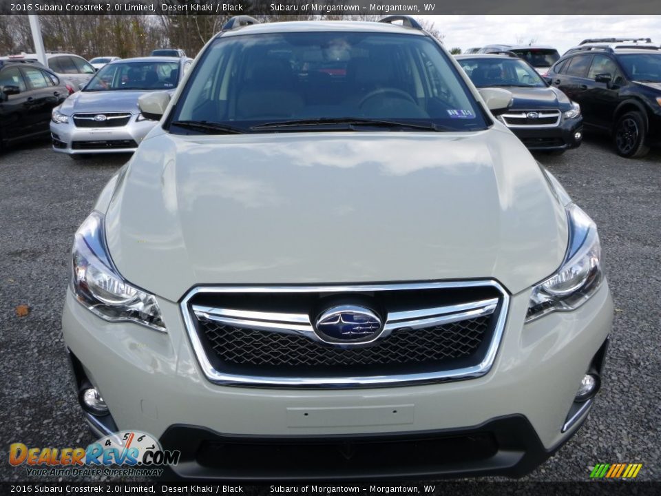2016 Subaru Crosstrek 2.0i Limited Desert Khaki / Black Photo #9