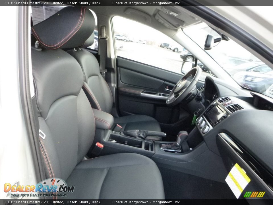 2016 Subaru Crosstrek 2.0i Limited Desert Khaki / Black Photo #10