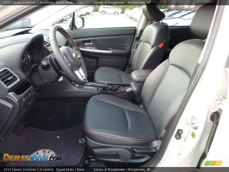 2016 Subaru Crosstrek 2.0i Limited Desert Khaki / Black Photo #13