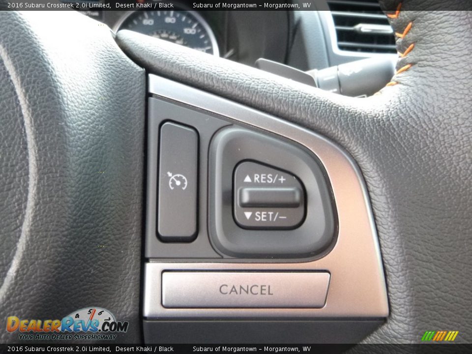 2016 Subaru Crosstrek 2.0i Limited Desert Khaki / Black Photo #18