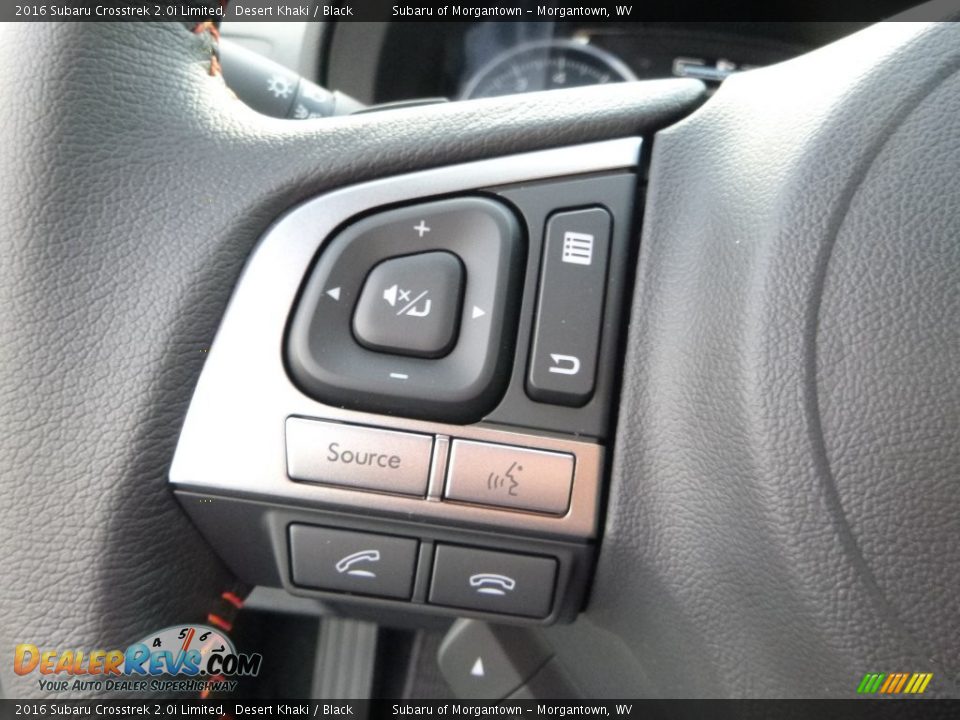 2016 Subaru Crosstrek 2.0i Limited Desert Khaki / Black Photo #19