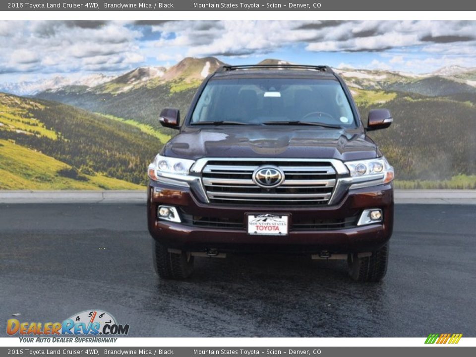 2016 Toyota Land Cruiser 4WD Brandywine Mica / Black Photo #2