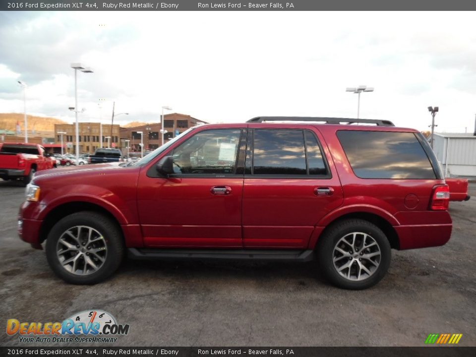 Ruby Red Metallic 2016 Ford Expedition XLT 4x4 Photo #7