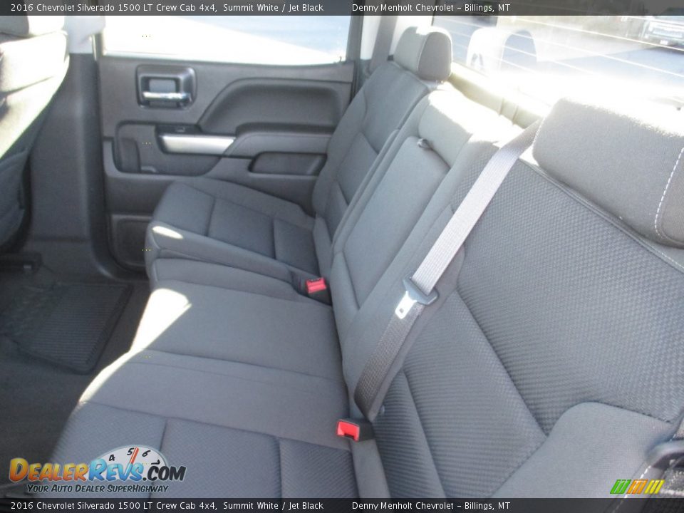 2016 Chevrolet Silverado 1500 LT Crew Cab 4x4 Summit White / Jet Black Photo #9