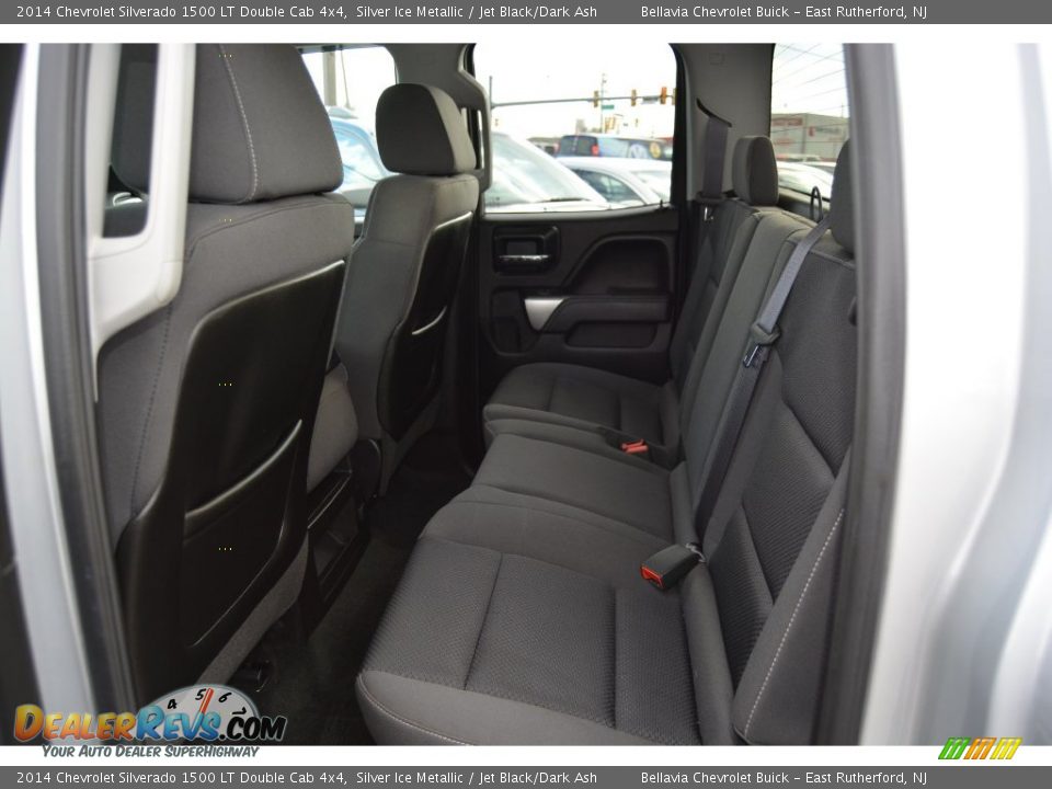 2014 Chevrolet Silverado 1500 LT Double Cab 4x4 Silver Ice Metallic / Jet Black/Dark Ash Photo #11