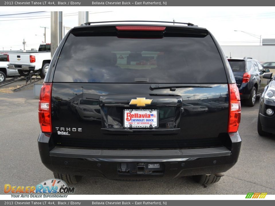 2013 Chevrolet Tahoe LT 4x4 Black / Ebony Photo #5