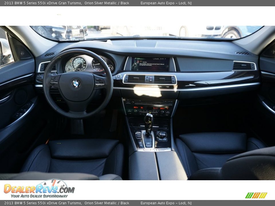 2013 BMW 5 Series 550i xDrive Gran Turismo Orion Silver Metallic / Black Photo #26