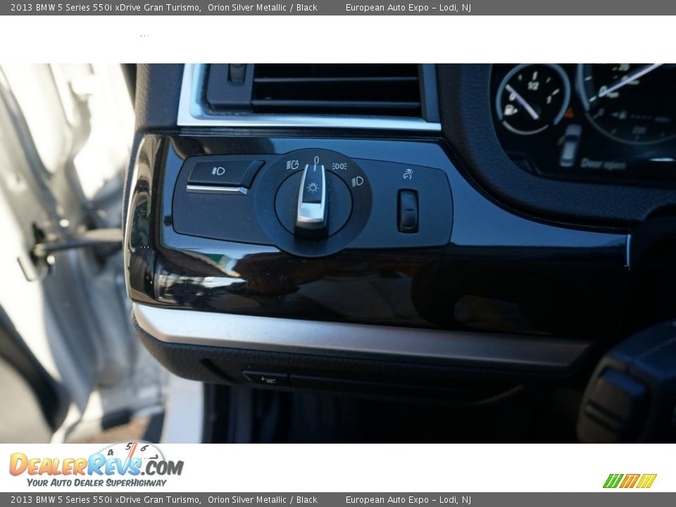 2013 BMW 5 Series 550i xDrive Gran Turismo Orion Silver Metallic / Black Photo #29