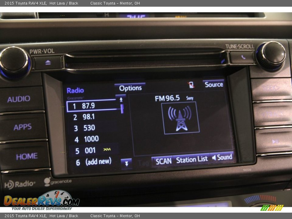 Audio System of 2015 Toyota RAV4 XLE Photo #12