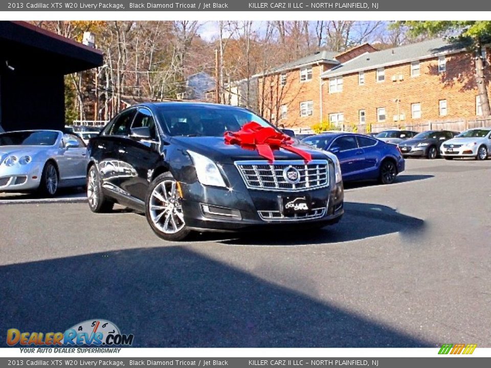2013 Cadillac XTS W20 Livery Package Black Diamond Tricoat / Jet Black Photo #1