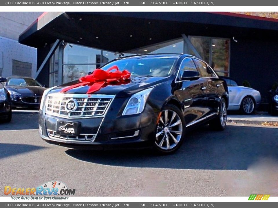 2013 Cadillac XTS W20 Livery Package Black Diamond Tricoat / Jet Black Photo #3