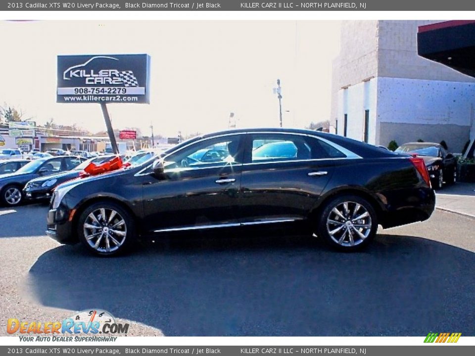 2013 Cadillac XTS W20 Livery Package Black Diamond Tricoat / Jet Black Photo #4