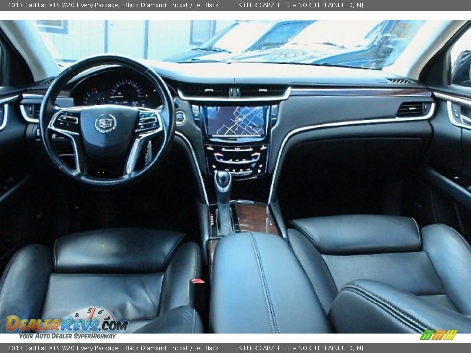 2013 Cadillac XTS W20 Livery Package Black Diamond Tricoat / Jet Black Photo #7