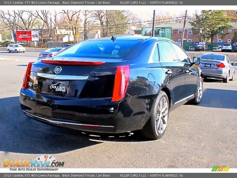 2013 Cadillac XTS W20 Livery Package Black Diamond Tricoat / Jet Black Photo #9
