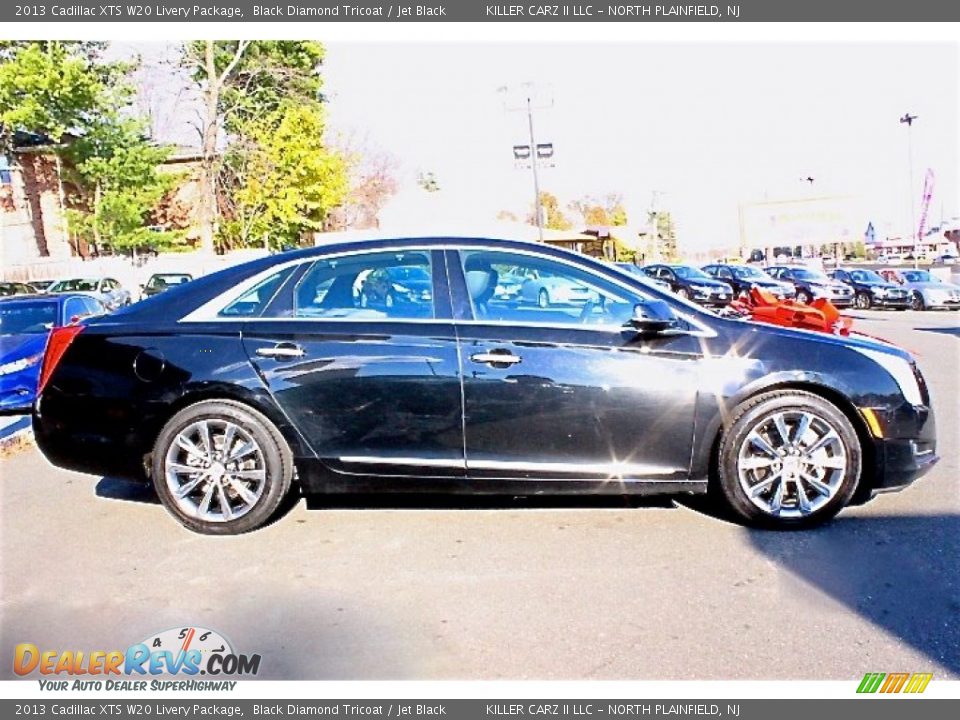 2013 Cadillac XTS W20 Livery Package Black Diamond Tricoat / Jet Black Photo #10
