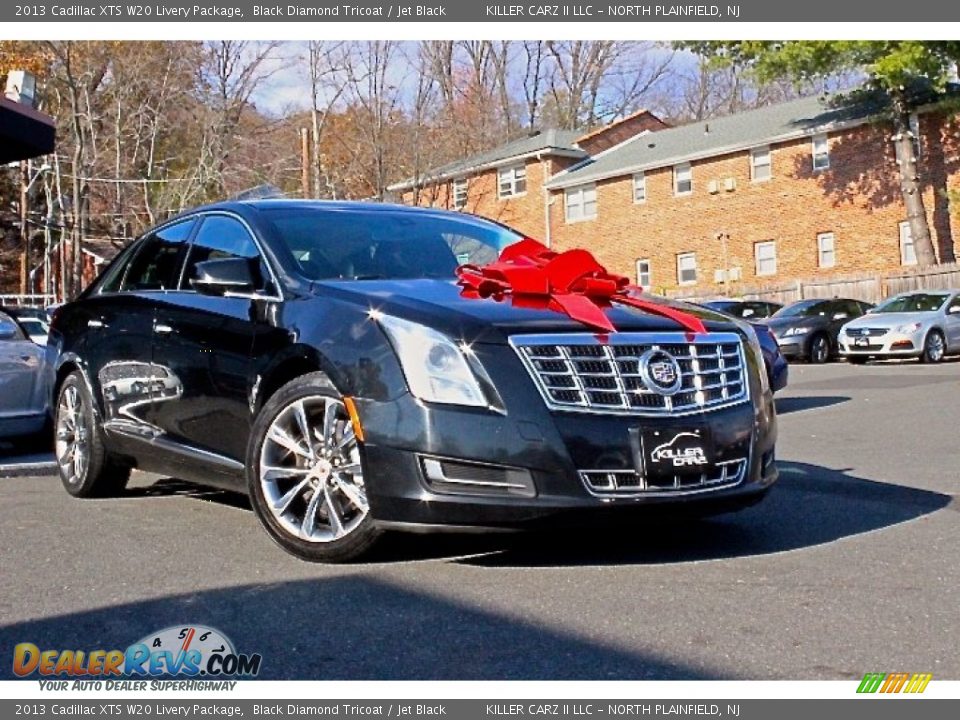 2013 Cadillac XTS W20 Livery Package Black Diamond Tricoat / Jet Black Photo #11