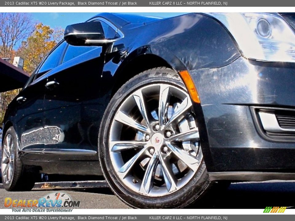 2013 Cadillac XTS W20 Livery Package Black Diamond Tricoat / Jet Black Photo #13