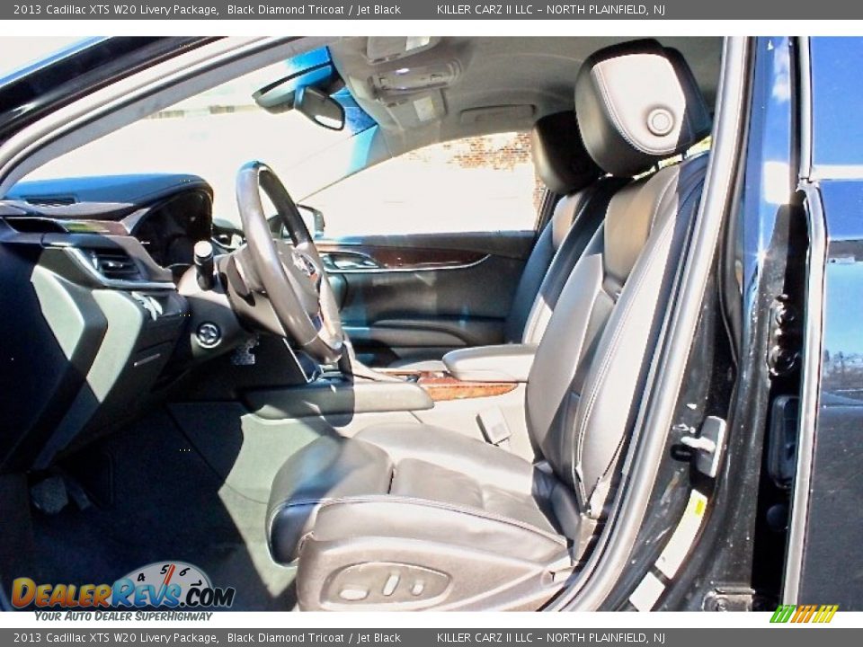 2013 Cadillac XTS W20 Livery Package Black Diamond Tricoat / Jet Black Photo #19