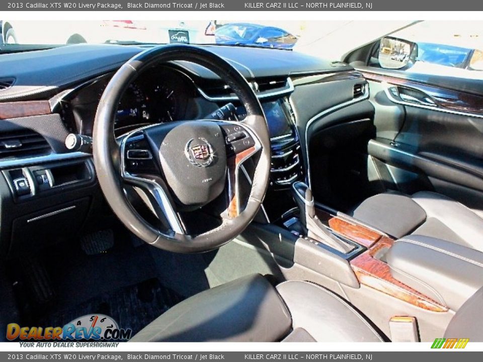 2013 Cadillac XTS W20 Livery Package Black Diamond Tricoat / Jet Black Photo #20