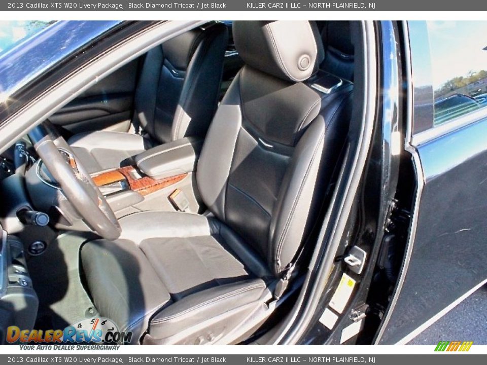 2013 Cadillac XTS W20 Livery Package Black Diamond Tricoat / Jet Black Photo #21