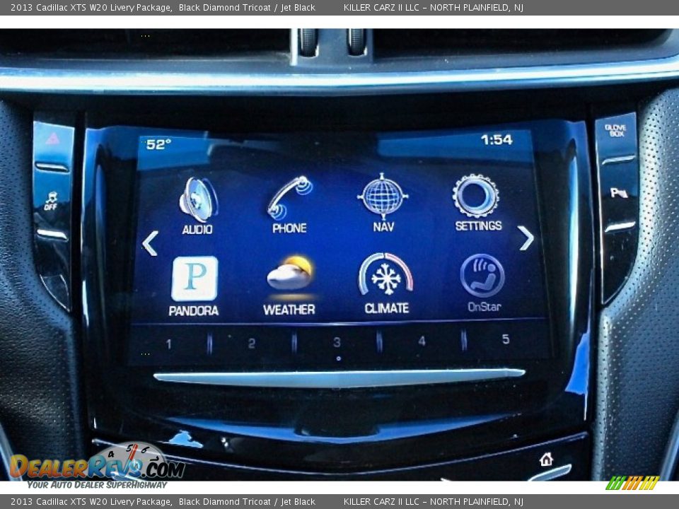 2013 Cadillac XTS W20 Livery Package Black Diamond Tricoat / Jet Black Photo #30