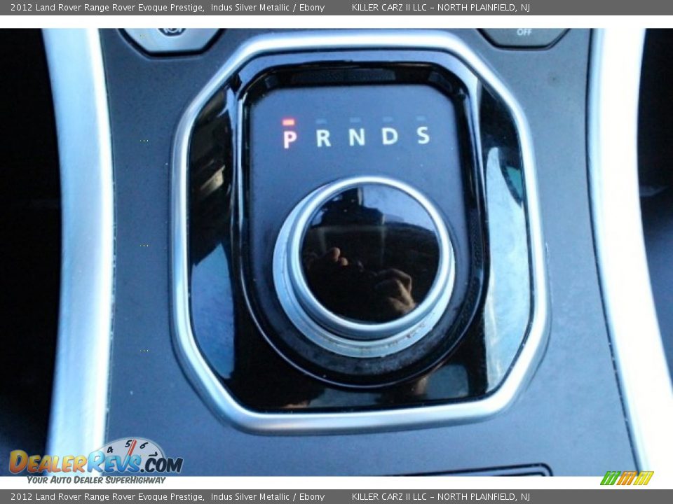2012 Land Rover Range Rover Evoque Prestige Indus Silver Metallic / Ebony Photo #34