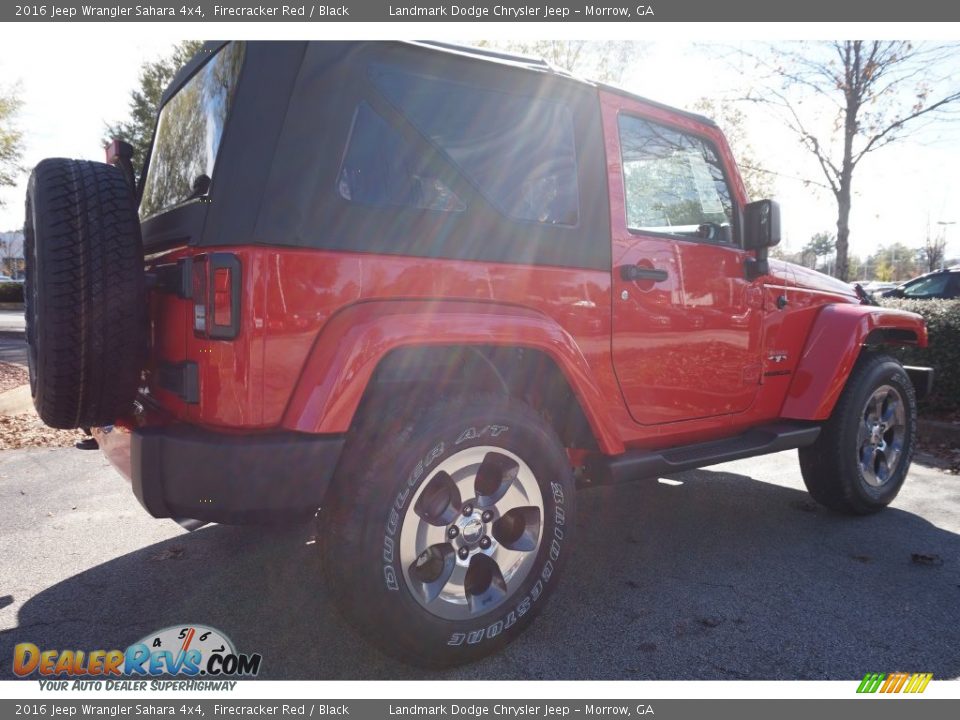 2016 Jeep Wrangler Sahara 4x4 Firecracker Red / Black Photo #3
