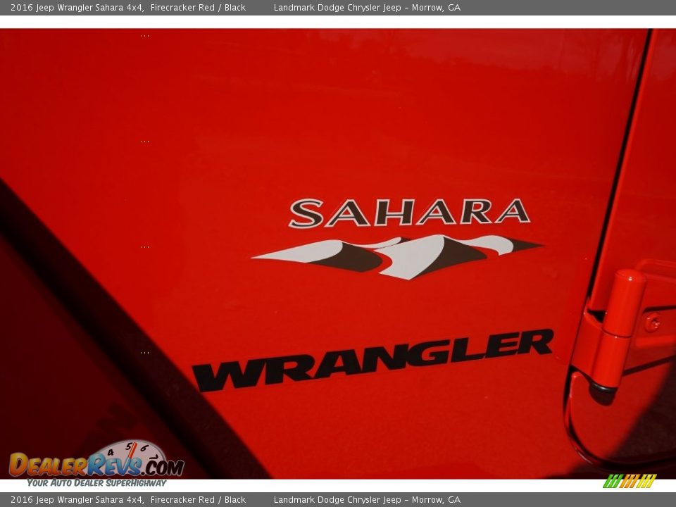 2016 Jeep Wrangler Sahara 4x4 Firecracker Red / Black Photo #7