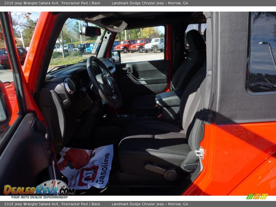 2016 Jeep Wrangler Sahara 4x4 Firecracker Red / Black Photo #8