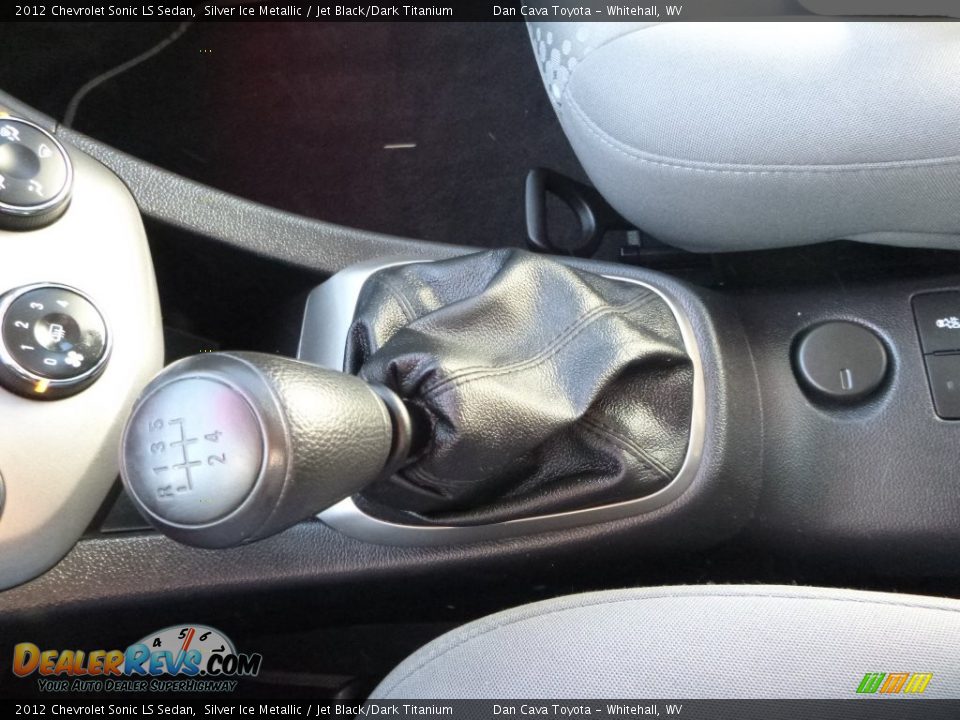 2012 Chevrolet Sonic LS Sedan Silver Ice Metallic / Jet Black/Dark Titanium Photo #15